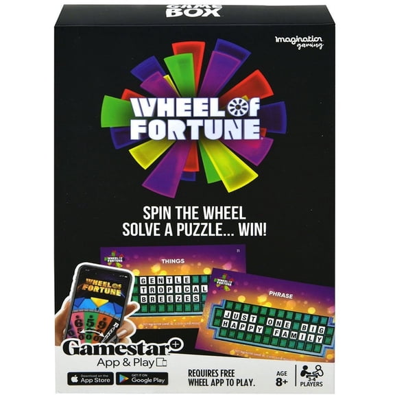 Wheel of Fortune Family Game Box
