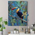 thumbnail image 4 of Qisvanset Colorful Textured Abstract Canvas Painting 12x16 Inch Bedroom Decor, 4 of 8