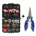 thumbnail image 1 of Accesorios de pesca 273PCS y alicates de pesca Kit removedor de anzuelos Incluye flotadores esféricos Señuelo Pesca en el mar Manivela giratoria Ganchos Pesas de bala, 1 of 8