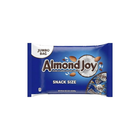 ALMOND JOY Snack Size Candy Bars, 20.1 oz, 2 Pack