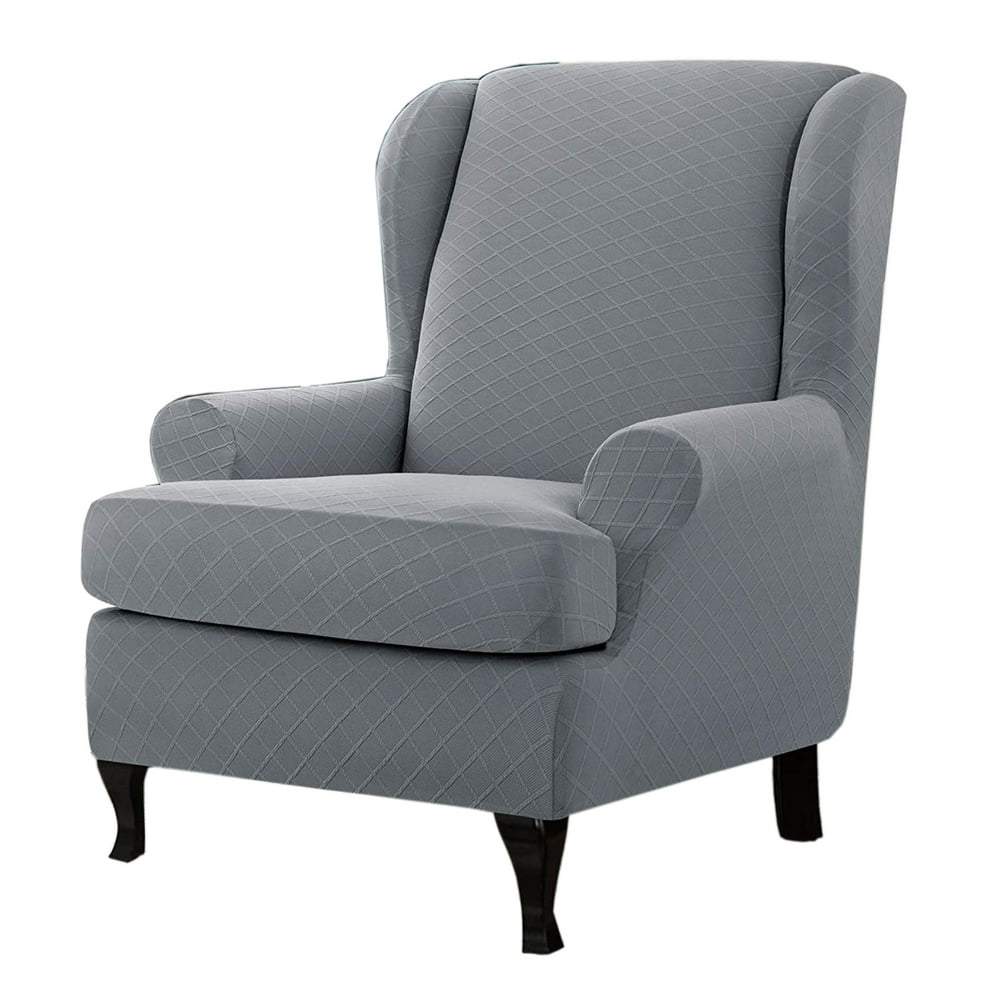 Wing Chair Slipcover Wingback Armchair Chair Slipcovers Sofa Covers 2 ...