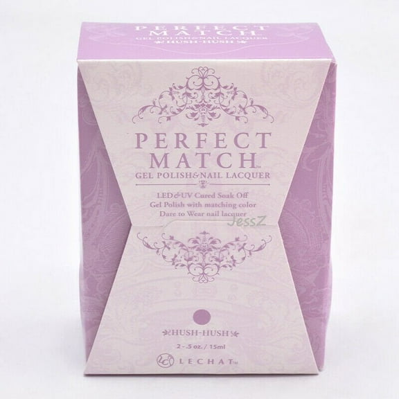 Lechat Perfect match Duo Gel  Lacquer Hush-Hush PMS244