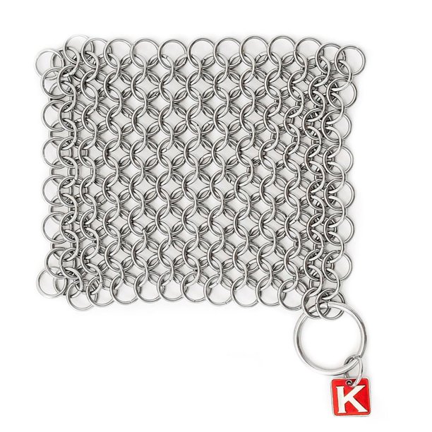 Knapp Made Original CM Scrubber 4" Chainmail Scrubber Cast Iron