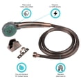 thumbnail image 3 of Kit de Manguera para Ducha Dura Faucet DF-SA400K-ORB Bronce, 3 of 9