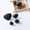 Black, variant on HERFIER 30 Pcs Lovely Plastic Animal Nose With Washers Plastic Safety Nose For Stuffed Animals Diy Dolls Accessories For Craft Projects
