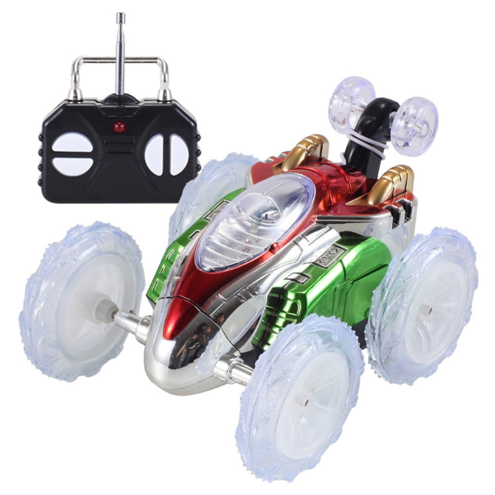 Turbo 360 Twister RC Stunt Car Flashing Light Dasher Vehicle Toy Remote Control 