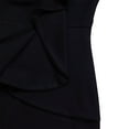 thumbnail image 4 of Womens Elegance Audrey Hepburn Style Ruched 3D Flower Short Sleeve Pencil Dress, 4 of 8