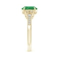 thumbnail image 4 of ANGARA Natural Aeon Vintage Inspired 1.5 ct Emerald Engagement Ring with Milgrain in 14K Yellow Gold for Women (Size-9x7mm) | May Birthstone, Anniversary Jewelry Gift for Women | Natural Emerald Ring, 4 of 10