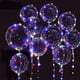 thumbnail image 2 of Globo transparente para boda, globo de burbujas, decoración para fiesta de bodas, cumpleaños, despedida de soltero, bola de onda luminosa, 2 of 2
