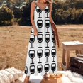 thumbnail image 3 of Une Ou Deux Robes Sans Manches en Verre de Vin Robes pour Femmes pour occasion Spéciale Robe d'Été Ample, 3 of 5