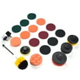 thumbnail image 3 of Drill Brush Attachment 22PCS Drill Brush Attachment Scrub Pads Sponge Scrubber Brush Cleaning for Wall Floor Dust Removal, 3 of 8