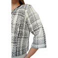 thumbnail image 4 of Saco tweed Roman Fashion/Tallas Extras, 7049 (Blanco) blanco 40 Roman Fashion AB-ST-7049-BLANCO-ALL, 4 of 7