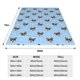 thumbnail image 3 of Fotbe Corgi Dog Manta de Franela Acolchonada con Estampado, Súper Suave y Esponjosa, Extra Grande para Sofá, Cama, Uso Todo el Año-60"x50", 3 of 7