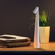 thumbnail image 4 of Lámpara de estudio con control táctil y luz LED de ambiente para decoración del hogar (blanco 1 color), 4 of 6