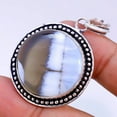 thumbnail image 2 of Blue Opal Gemstone Handmade Ethnic Antique Design Pendant Jewelry 2.1" SA 8610, 2 of 2
