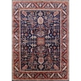 thumbnail image 1 of Ahgly Company Indoor Rectangle Mid-Century Modern Purple Lily Purple Oriental Area Rugs, 2' x 3', 1 of 6
