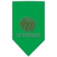 thumbnail image 1 of Lil Punkin Rhinestone Bandana Emerald Green Small, 1 of 1