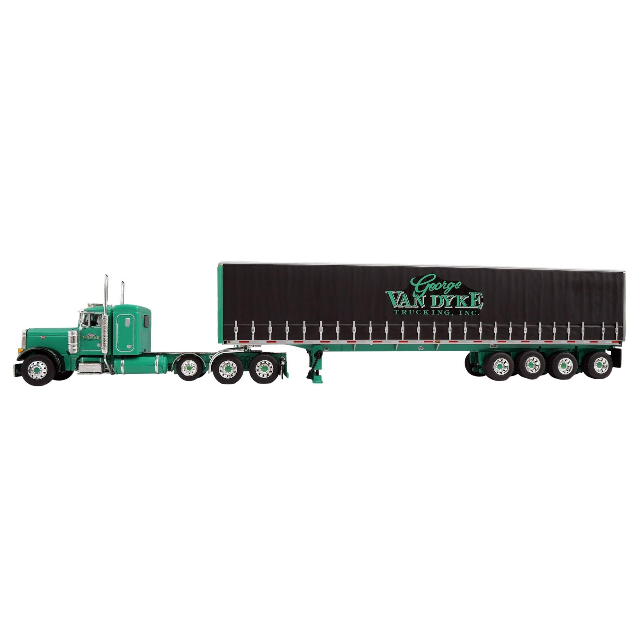 First Gear 1/64 Peterbilt 389 ERMC Hydra-Steer Trailer Bridge Beam Load 60-1673