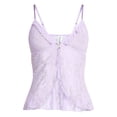 thumbnail image 5 of No Boundaries Lace Flyaway Cami Top, Women's XS-XXXL, 5 of 6