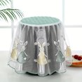 thumbnail image 3 of Air Fryer Dust Cover  Electric Rice Pot Dust Cover Lace Fabric CoverSuitable For Laundry Kitchen Appliances Dust Cover, 3 of 10