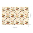 thumbnail image 3 of Picia Dachshund Printed Flag ,Dachshund Pattern Garden Flag Vertical Double,Yard Lawn Outdoor Decor 48x72", 3 of 9