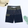 thumbnail image 5 of Aayomet Swimming Trunks for Men Leisure Suit Waist Adjustable Drawstring Triangle Liner Quick Drying Pocket Swimming (Navy, 38), 5 of 5