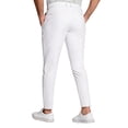 thumbnail image 4 of OOOUM Stretch Golf Pants for Men High Waisted Straight Leg Dress pants with Pockets Slim Fit Casual Work pants White XXXL, 4 of 6