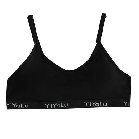 

Relanfenk Baby Stuff Kids Girls Underwear Bra Vest Underclothes Thin Belt Letter Undies Clothes