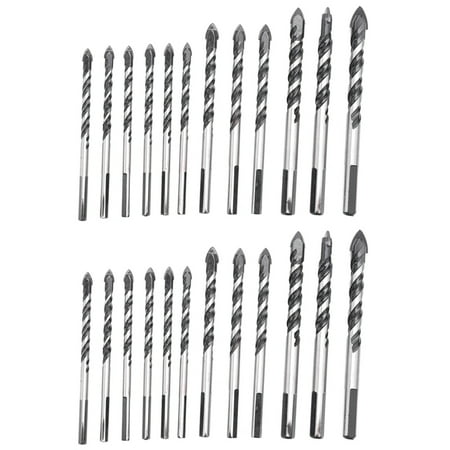 

24Pcs Multi Carbide Tip Drill Bit Set Drill Bits