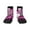 2 Black-1, variant on Skull White Horse Pattern Quarter Crew Socks,Toe Seamed Ankle Socks,Cotton Cushioned Breathable Athletic Crew Sports Socks