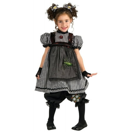 Gothic Rag Doll Child Costume - Small
