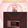 thumbnail image 5 of Dextrus Fire Resistant Home Safe with Digital Keypad, 27.16" x 20.47" x 16.14", Black, 5 of 9