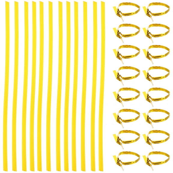 Multi-Purpose Twisting Ties for Bread, Candy, and Festival Use - Portable, , and Easy to Use Bag of Ties