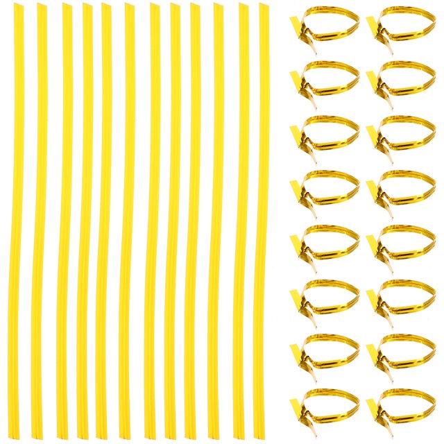 1 bolsa de lazos giratorios multifunción, lazos portátiles para pan, lazos delicados para dulces, accesorio para Festival