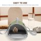 thumbnail image 5 of Bolsa portátil para hámster, bolsa de transporte para animales pequeños, para ardillas, chinchillas, arnés para mascotas al aire libre, bolsa de malla transpirable para comida y agua., 5 of 6
