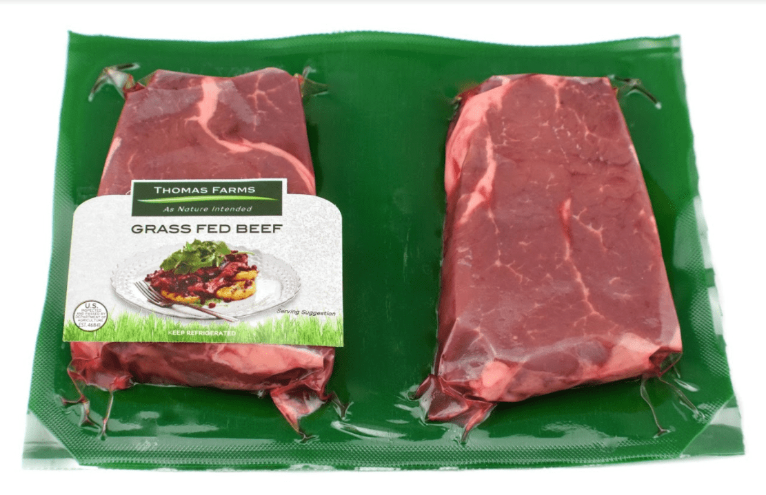 Thomas Farms Grass Fed Sirloin Steak, 0.5 Lb