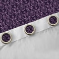 thumbnail image 4 of Feelyou Purple Damask Black Out Curtains, Dreamcatcher Curtains Pack of 2 (42x63 Each), 4 of 6
