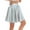 Clear, variant on Womens Skirts Trendy Ruffled Pleated Skirts High Waist Shiny Stage Club Performance Skirts Carnival Festival Dance Skirts