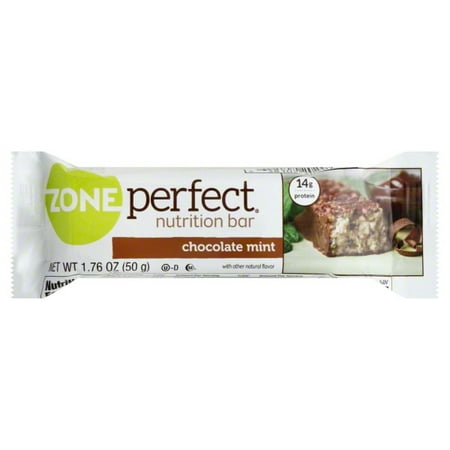 ZonePerfect Nutrition Snack Bars, High Protein Energy Bars, Chocolate Mint, 1.76