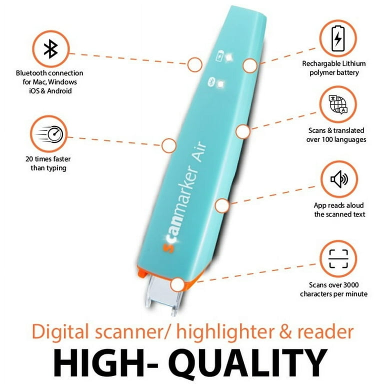 Scanmarker Air – Scan Translator Pen with Text-to-Speech and
