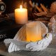 thumbnail image 4 of unbranded Portavelas Decorativo De Alas De Ángel En Resina Para Hogar Y Ambiente Romántico, 4 of 6