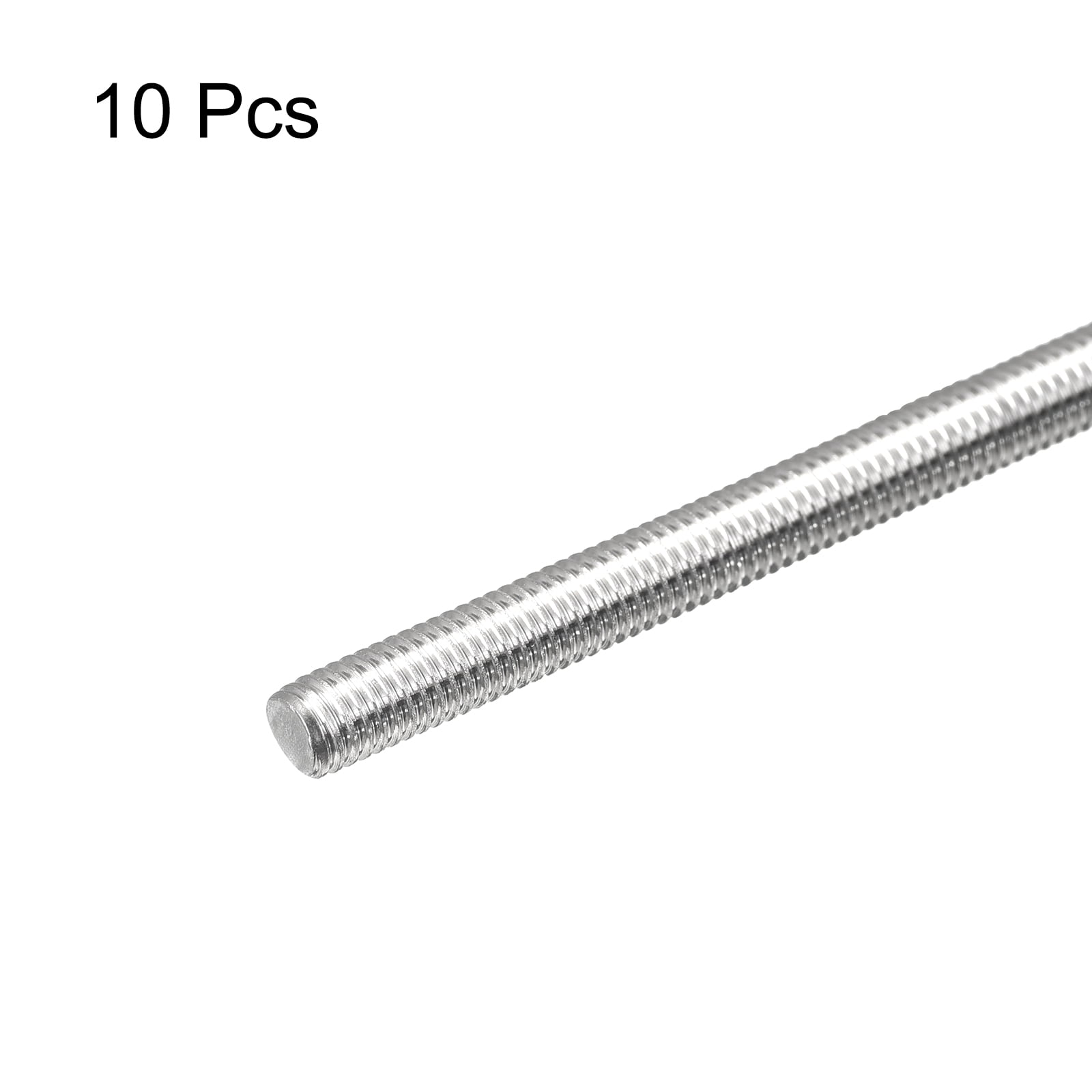 Fully Threaded Rod M5 x 350mm 0.8mm Pitch 304 Stainless Steel Right Hand 10pcs
