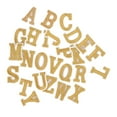 thumbnail image 2 of Parches de mezclilla ANGGREK 26 Piezas con letras Doradas en inglés, 2 of 8