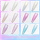 thumbnail image 3 of 12 piezas de esponja cosmética para polvo de 2,76 pulgadas, portátil, suave, para la cara, esponja triangular de terciopelo con mango de cinta para polvo suelto, herramienta de maquillaje en polvo cor, 3 of 5