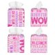 thumbnail image 2 of Balery Best Mom ever Porta Pañuelos de Cuero con Estampado – Funda Moderna Cuadrada para Caja de Pañuelos, Dispensador 5x5x5'', 2 of 7