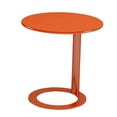 thumbnail image 3 of Tnarru Small End Table Sofa Bedside Coffee Table Multifunction with Base Modern for Dorm Sofa Couch Chair Patio Bathroom Home Office Orange, 3 of 8