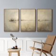 thumbnail image 3 of FCCUYE Abstract Wall Art Our Way to Fall Black and Brown Painting Modern Minimalist Artwork Canvas Prints Wall Decor for Bathroom and Kitchen-Gold Floater Frame-24”x36”x 3 Panels, LS022, 3 of 6