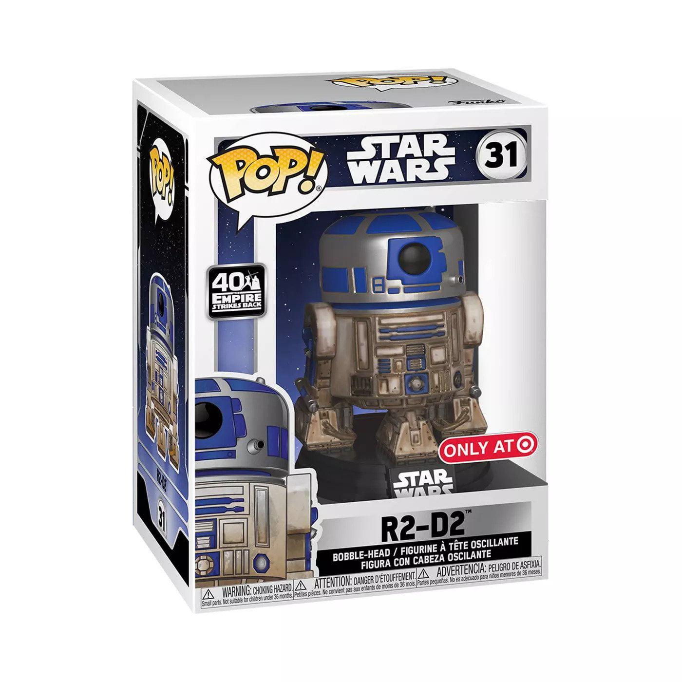 Star Wars R2D2 Pop Up Toy Storage Bin White