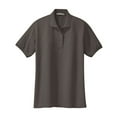 thumbnail image 5 of Yellow Rooster Women's Silk Touch Classic Female Polo Shirt Bark 2XL, 5 of 6