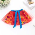thumbnail image 5 of QTSHPN Ballet Skirt Girls Festive Party Dress Pleated Tutu Bow Hair Play Fashion Long Skirts for Girl Red_004 9-11 Years, 5 of 5